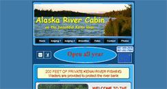 Desktop Screenshot of alaskarivercabin.com